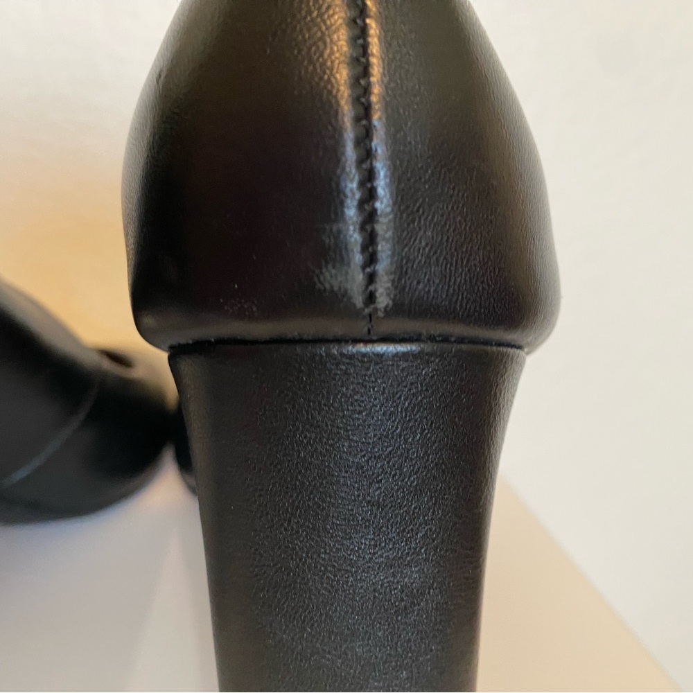 Alfani Step N Flex Tarah Leather Pump Black NWOB 9.5 - Picture 4 of 10